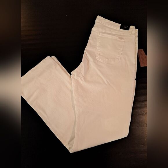 7 For All Mankind Jen 7 slim bootcut jeans, white, women's plus size 18 NWT New! - Picture 4 of 10